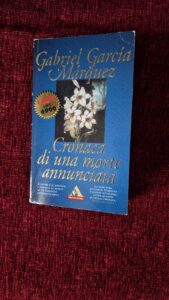 Il mio libro della settimana: “Cronaca di una morte annunciata” di Gabriel García Márquez
