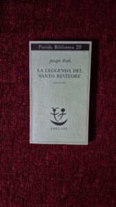 Il mio libro della settimana: “La leggenda del santo bevitore” di Joseph Roth
